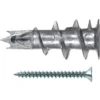 Fischer 100x Gipskartondübel Metall GKM 27 mit Schraube - 40434