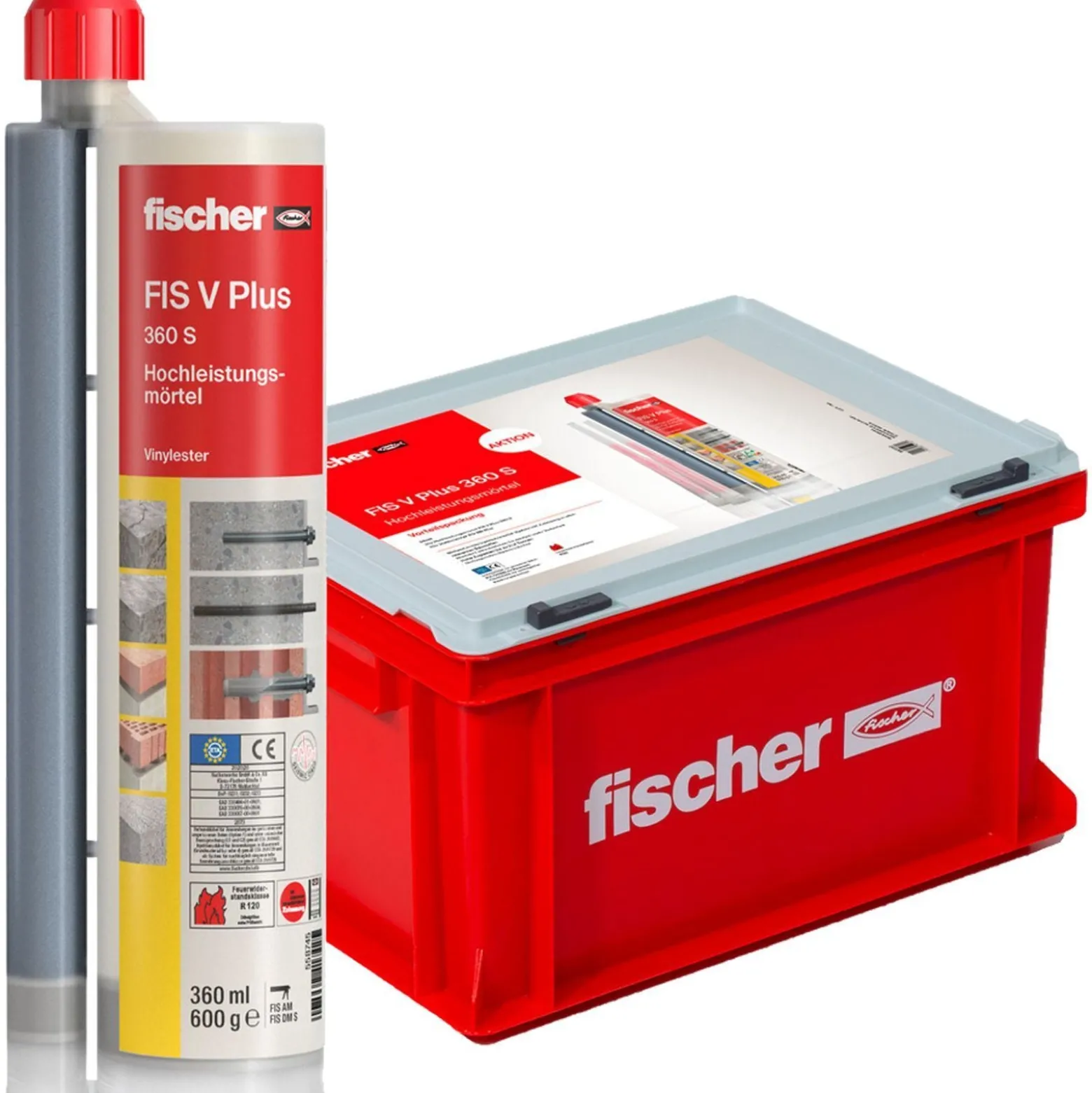 Fischer 20x Hochleistungsmörtel FIS V Plus 360 S HWK - 560030