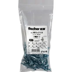 Fischer 20x Hohlraum-Metalldübel HM 5 x 37 S B im Beutel - 048041