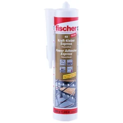Fischer 1x KK Kraftkleber Express - 310 ml Beige - 59014