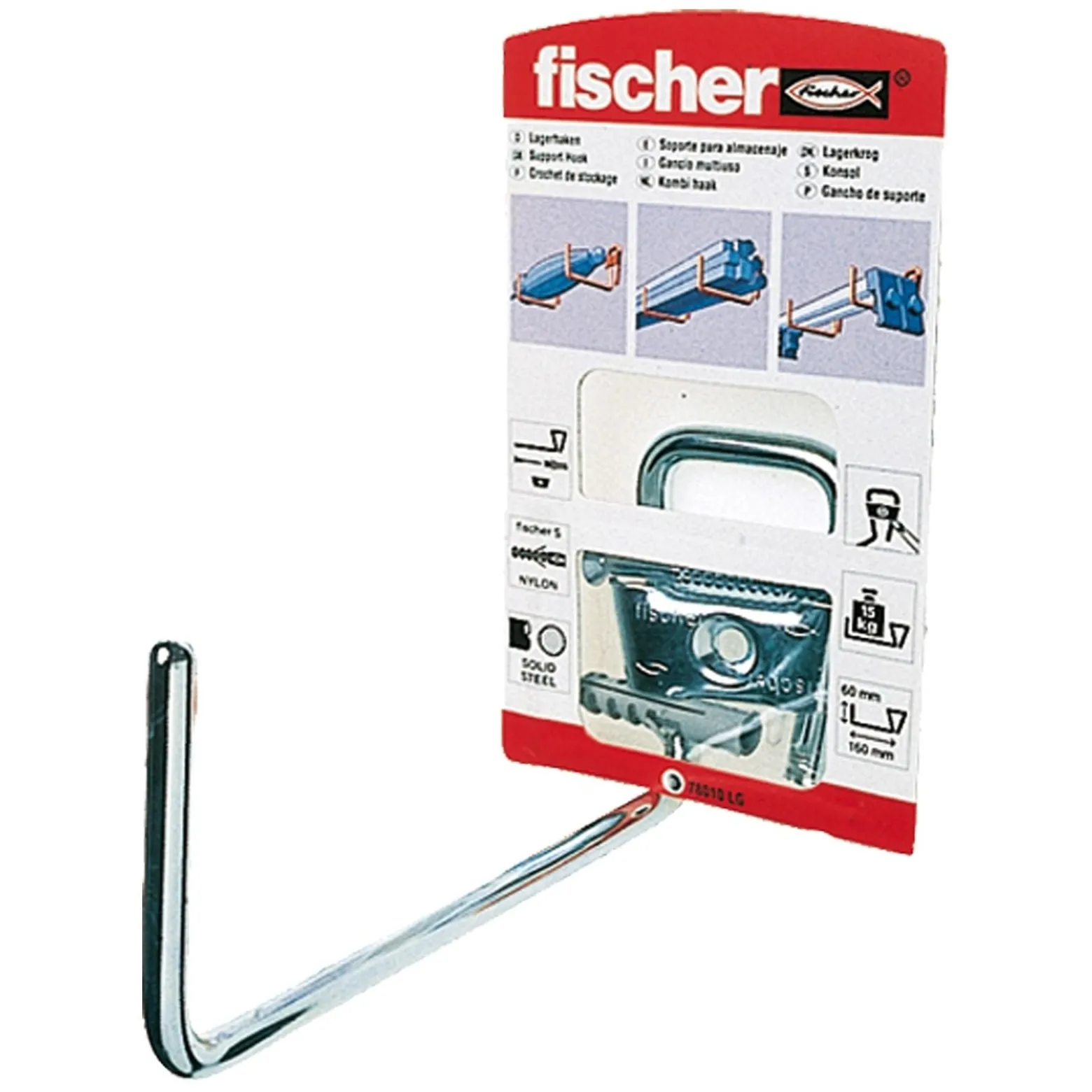 Fischer 1x Lagerhaken LG - 78010