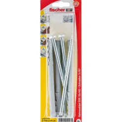 Fischer 4x Langschaftdübel SXR 10 x 140 SS Sechskantschraube - 52243