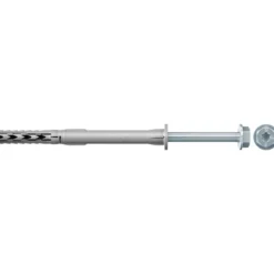 Fischer 50x Langschaftdübel SXR 10 x 80 mm T mit Sicherheitsschraube - 46263