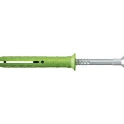 Fischer 45x Nageldübel N GREEN 6 x 40/10 S Senkkopf - 524845