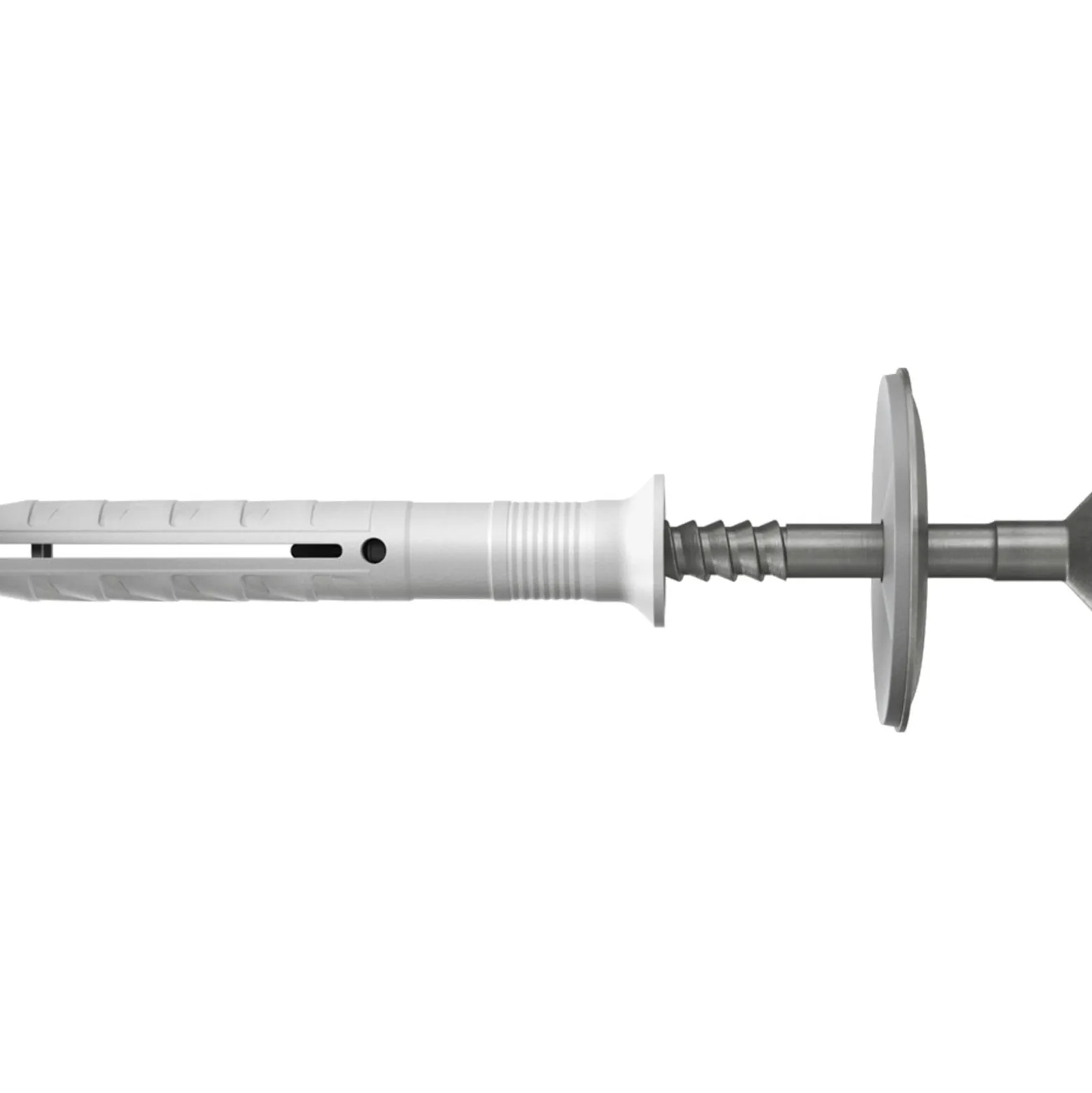 Fischer 50x Nageldübel N 6 x 40/10 S D Nagelschraube und Dichtscheibe A2 nichtrostender Stahl - 050367