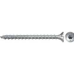 Fischer 50x Power-Fast II FPF II CTF 4 x 30 mm BC Senkkopf mit Innenstern TX20 Vollgewinde galvanisch verzinkt blau passiviert - 670648