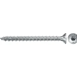 Fischer 100x Power-Fast II FPF II CTF 6 x 50mm BC Senkkopf mit Innenstern TX30 Vollgewinde galvanisch verzinkt blau passiviert - 670452