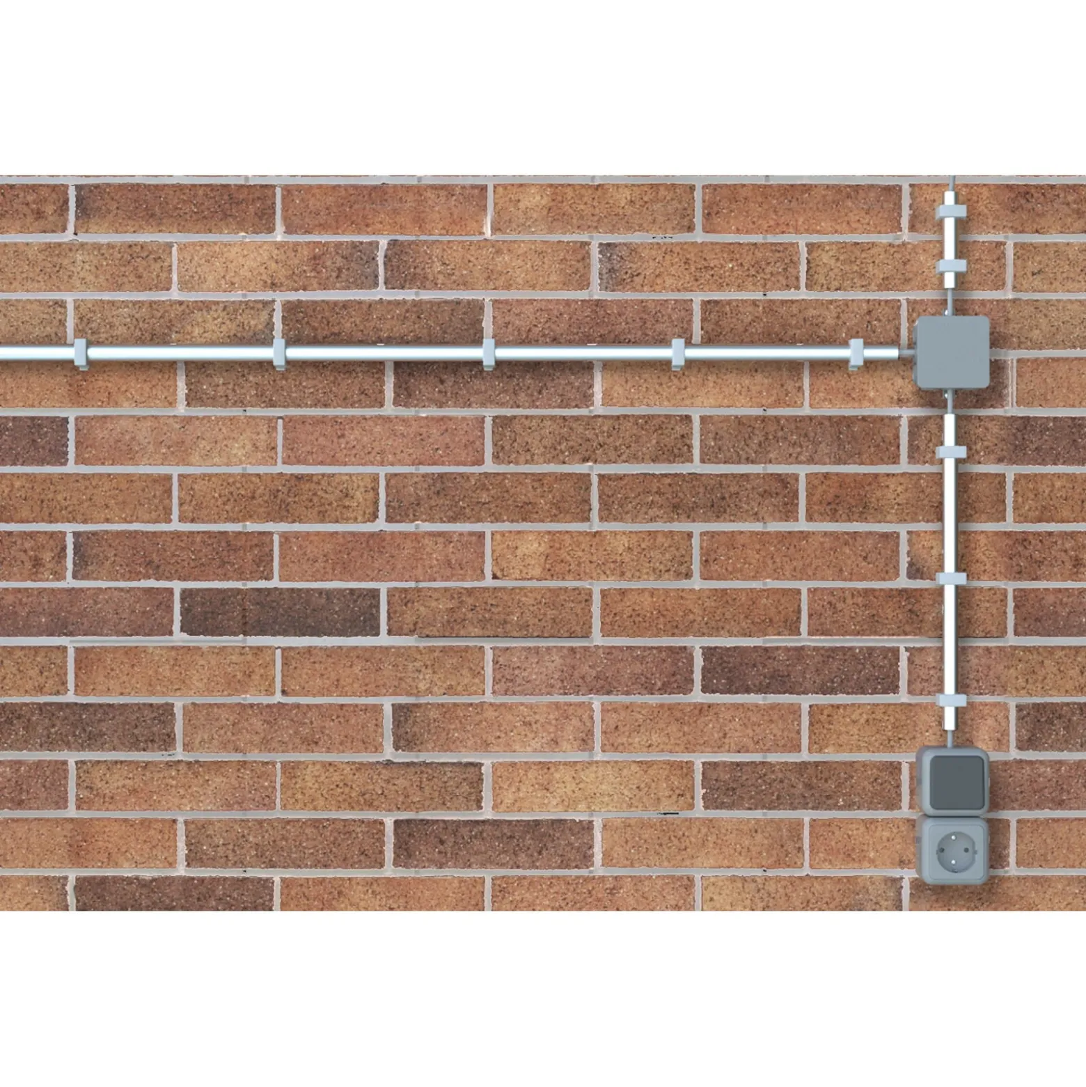 Fischer 50x Schelle SCH 12 - 16 GR grau - 068016