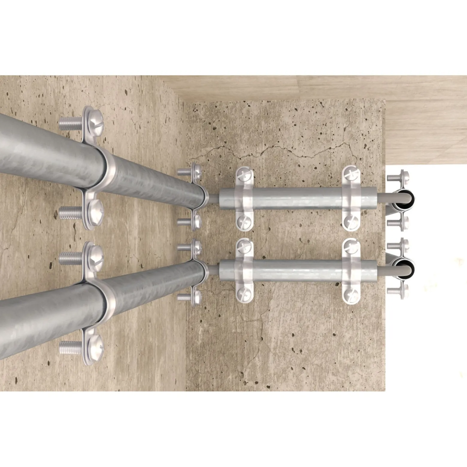 Fischer 25x Schraubabstandsschelle AM 32 - 060209