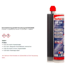 Fischer 1x Superbond-Mörtel FIS SB 390 S - 518830