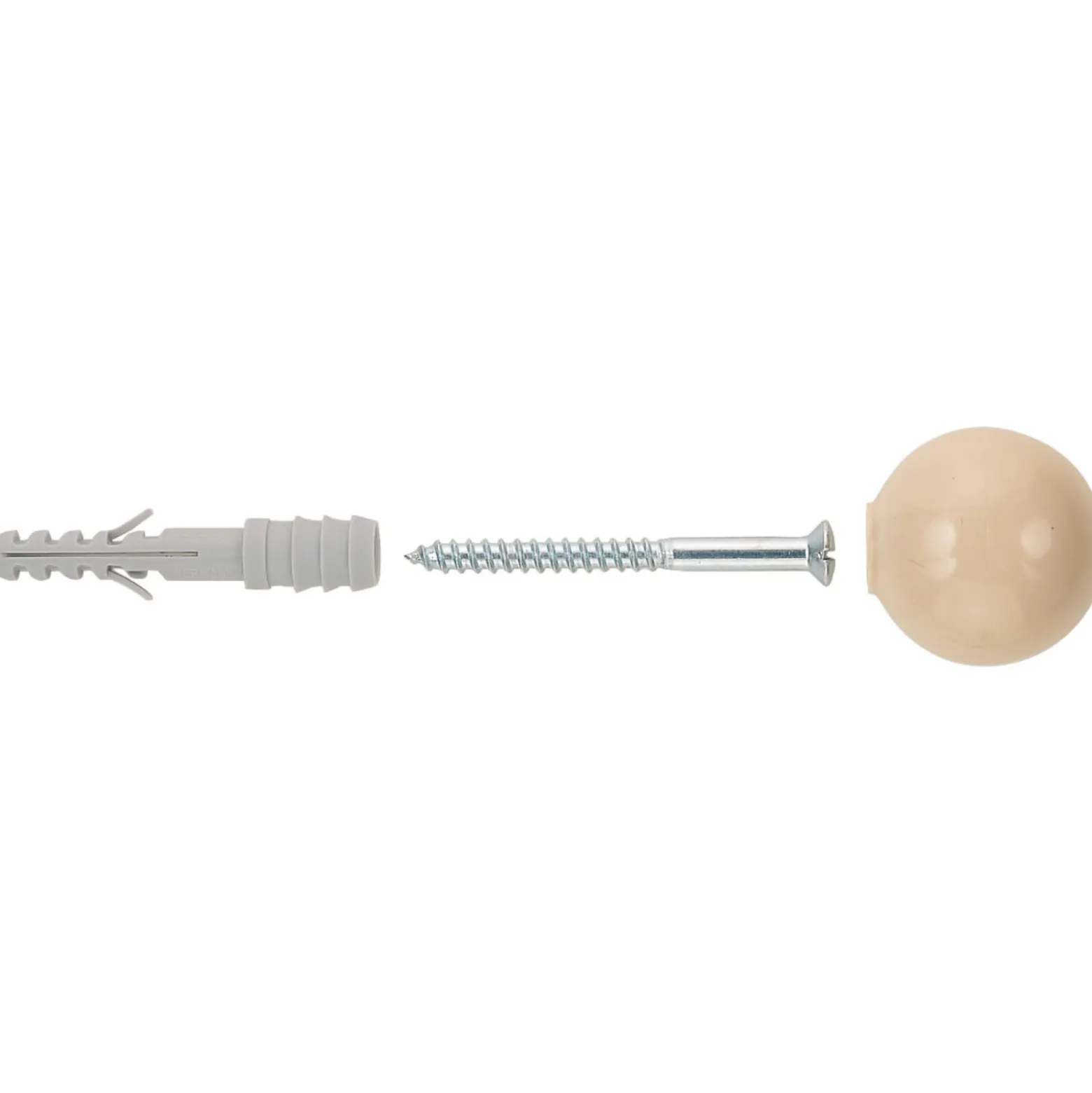 Fischer 5x Türstopper TS 8 S schwarz - 060539