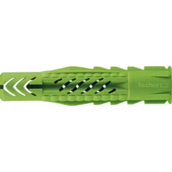 Fischer 40x Universaldübel UX GREEN 8X50 R mit Rand - 518886