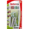 Fischer 4x Universaldübel UX 8x50 WH mit Winkelhaken - 94259