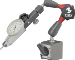 FISSO Magnetmessstativ STRATO-LINE R. 130mm Gesamt-H. 220mm Haftkraft 300 N - 570-2500