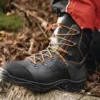 Forstsicherheitsstiefel KAILASH Gr.46 schwarz/orange GlattlederS3 HRO CI HI SRC