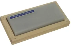 Friedrich Müller Schleifstein 100 x 40 mm Natur Arkansas fein im Holzkasten - 843437