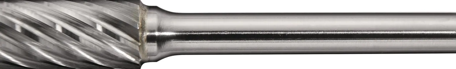 Frässtift ZYA INOX D.6mm Kopf-L.16mm Schaft-D.6mm HM Verz.Normal,fein TECWERK