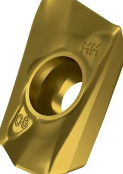 Fräswendeschneidplatte ISO ADMX 160608SR-MM:M8340 D.4,5mm PVD beschichtet Gold