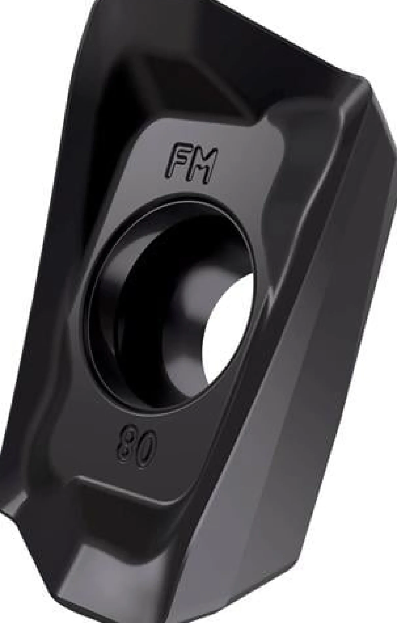 Fräswendeschneidplatte ISO ADEX 160608SR-FM:M8330 D.4,5mm PVD beschichtet Gold