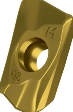 Fräswendeschneidplatte ISO ADMX 11T304SR-M:M8330 D.2,9mm PVD beschichtet Gold
