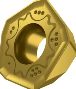 Fräswendeschneidplatte ISO PDKX 0905ZEER-FM:M6330 D.5,5mm PVD beschichtet Gold