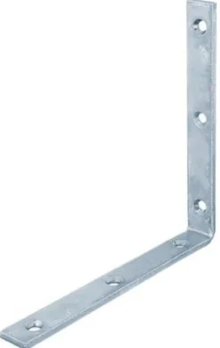 GAH Alberts Balkenwinkel L160 x 160 mm B.20 mm schmal Stahl roh - 333256
