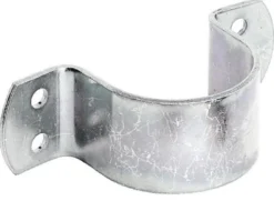 GAH Alberts Rohrschelle L 133 x B 40 x H 55 mm Stahl galv. gelb verz. f. Rohre 57 mm 2 1/4” - 216672