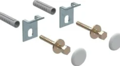 GE Befestigungsset für Urinal, Kerafix (2 Stück), weiß