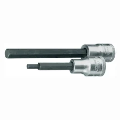 Gedore Steckschlüsseleinsatz IN 19 1/2″ Innen-6-kant SW 4 mm L 60 mm - 6153070