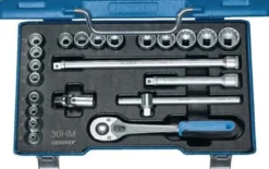 Gedore Steckschlüsselsatz 30 HMU-10 22tlg. 3/8″ SW 6-22 mm Anzahl Zähne 32 6-kant - 6235470