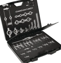 Gewindeschneidzeugsatz M3-M20 54tlg.HSS Ku.-Kass.TECWERK