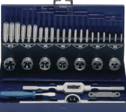 Gewindeschneidzeugsatz M3-M12 32tlg.HSS Metallkass.TECWERK
