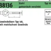 Gewindeöse R 88136 Typ 48 M3x 10 D 5 Stahl galv.verz. 100 Stück