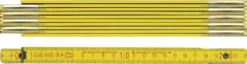 Gliedermaßstab L.2m B.16mm mm/cm EG III Buche gelb BMI