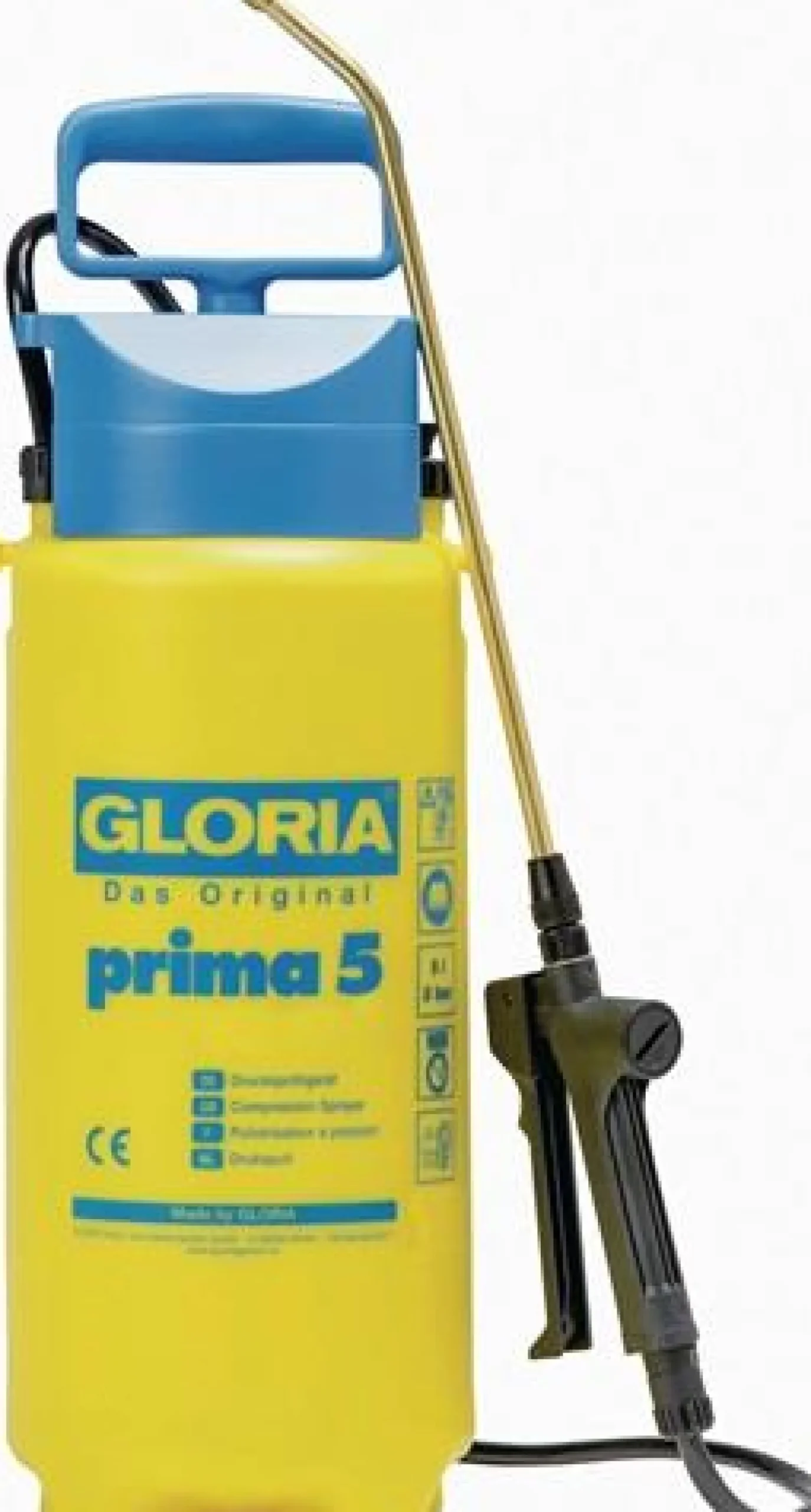 GLORIA Drucksprühgerät Prima 5 Füllinhalt 5l 3bar Perbunan (NBR) G.1,42kg - 800000