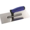 Glättekelle L.280mm B.130mm rostfr.m.H-Heft VA S.0,7mm TECWERK