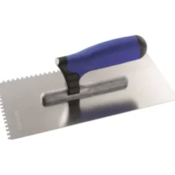Glättekelle L.280mm B.130mm rostfr.m.H-Heft VA S.0,7mm TECWERK