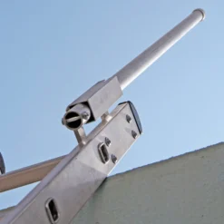 Günzburger Steigtechnik Ausstiegsholm einschiebbar für Schiebeleitern Anbau gerade links - 019101