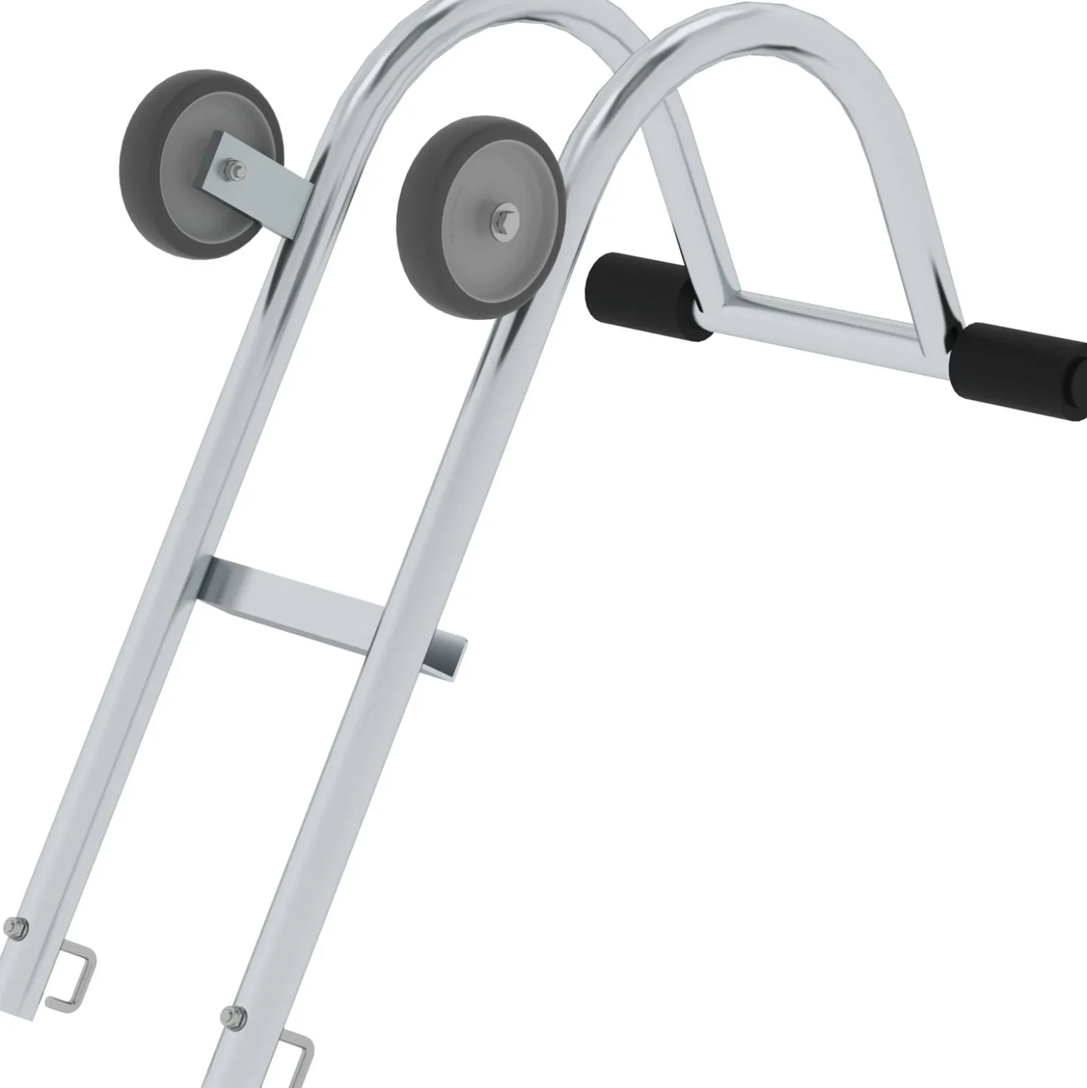 Günzburger Steigtechnik Firstbügel für Anlegeleitern mit Sprossen 30 x 30 mm - 011179