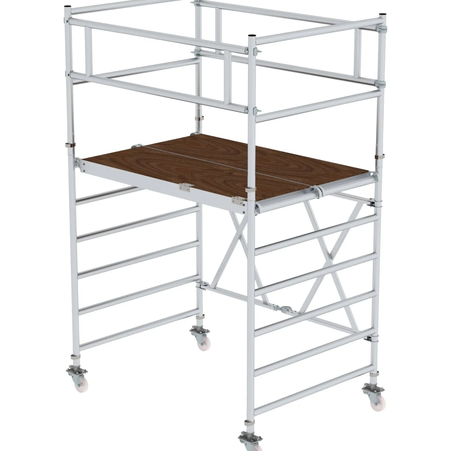 Günzburger Steigtechnik Klappgerüst 1,35 x 1,8 m Plattformhöhe 1,8 m - 115200