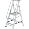 Günzburger Steigtechnik Plattformleiter steckbar mit 2 Handläufen - 052083