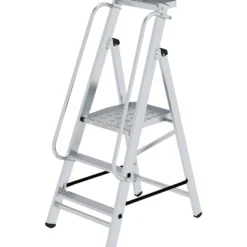Günzburger Steigtechnik Plattformleiter steckbar mit 2 Handläufen - 052083