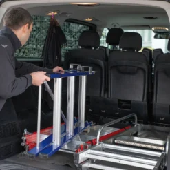 Günzburger Steigtechnik Plattformleiter steckbar mit 2 Handläufen - 052083