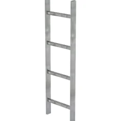 Günzburger Steigtechnik Schachtleiter Stahl feuerverzinkt 300 mm lichte Weite 4 Sprossen - 060004
