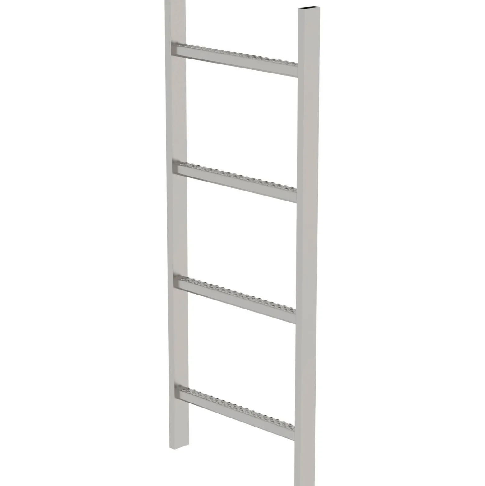 Günzburger Steigtechnik Schachtleiter Edelstahl V4A 400 mm lichte Weite 4 Sprossen - 063004