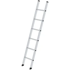 Günzburger Steigtechnik Sprossen-Anlegeleiter 0,35 m breit ohne Traverse 6 Sprossen - 011173