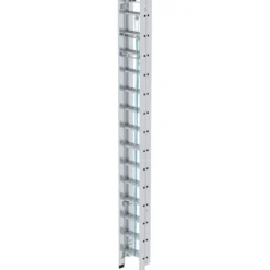 Günzburger Steigtechnik Sprossen-Seilzugleiter 3tlg. ohne Traverse 3 x 14 Sprossen - 022314