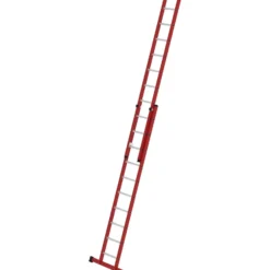 Günzburger Steigtechnik Sprossen-Schiebeleiter 2tlg. GFK/Alu mit Standard-Traverse 2 x 10 Sprossen - 035510