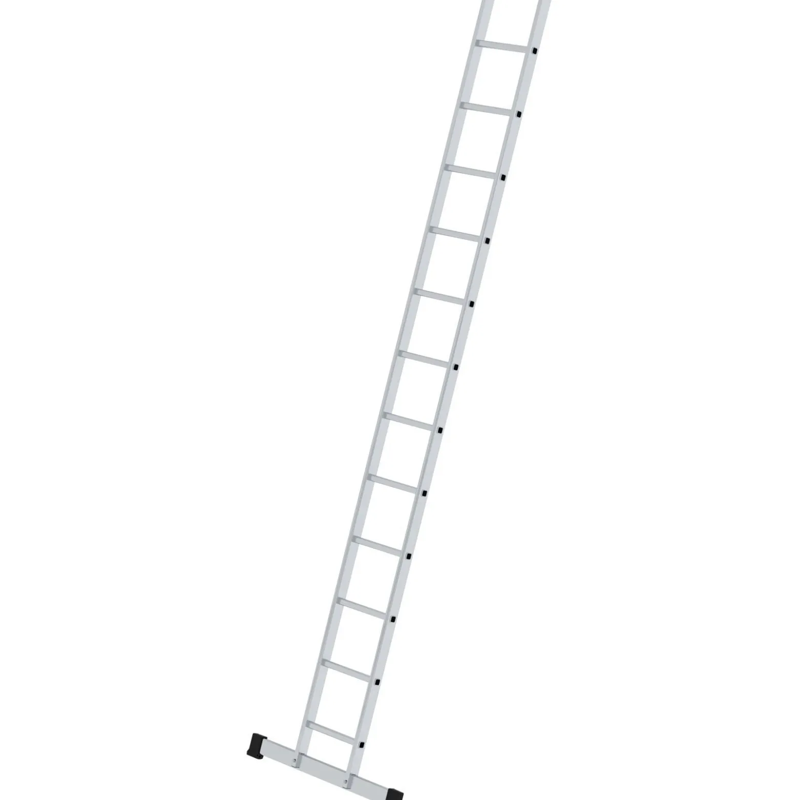 Günzburger Steigtechnik Sprossen-Anlegeleiter 0,35 m breit mit Standard-Traverse 12 Sprossen - 011412