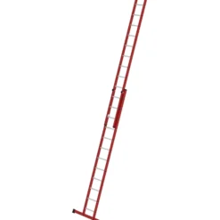 Günzburger Steigtechnik Sprossen-Schiebeleiter 2tlg. GFK/Alu mit Standard-Traverse 2 x 12 Sprossen - 035512